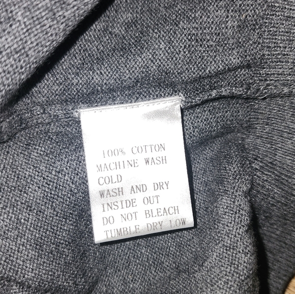 Havana Breeze Gray V-Neck Men's Sweater Men's Size XL NEW - Picture 4 of 10